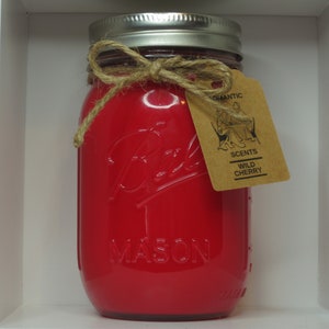 Wild Cherry Soy Candle