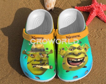 shrek croc charms