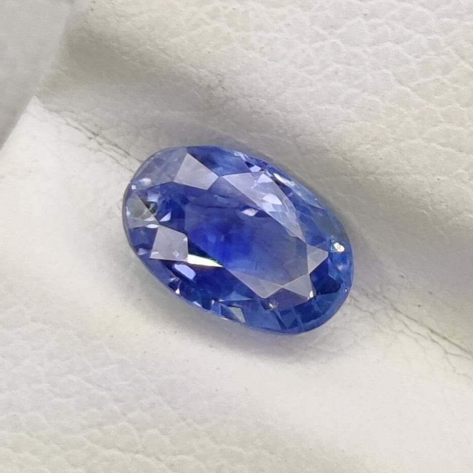 PIETRA PREZIOSA SFUSA Certificata Di Benitoite Blu Viola Naturale Con - Foto 10