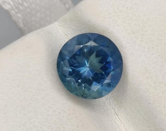 Natural Santa Maria Color Aquamarine Round Cut 8 x 8 MM Approx Weight 1.75 Cts Loose Aquamarine For Ring Size Perfect jewelry Birthday Stone