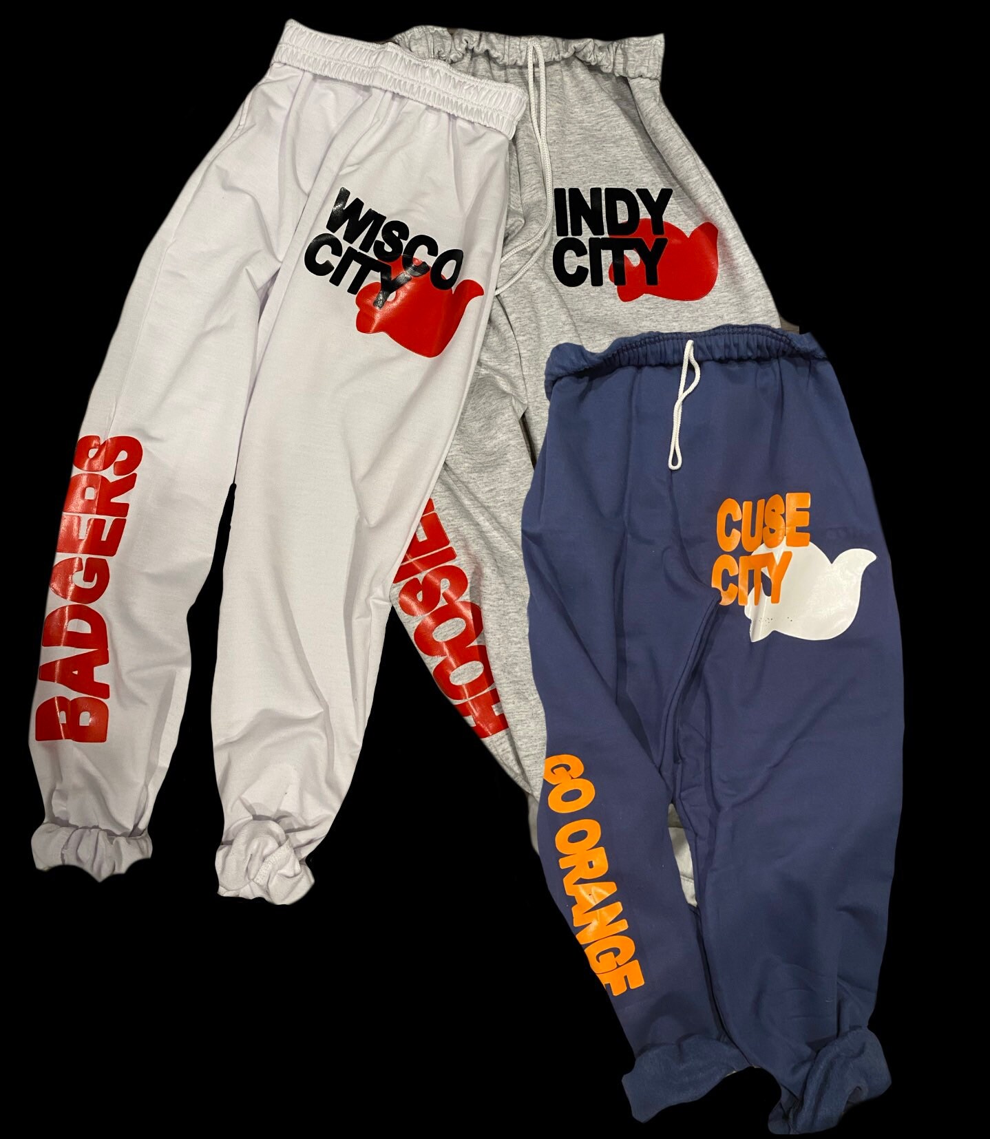 Free City College Sweatpants Etsy