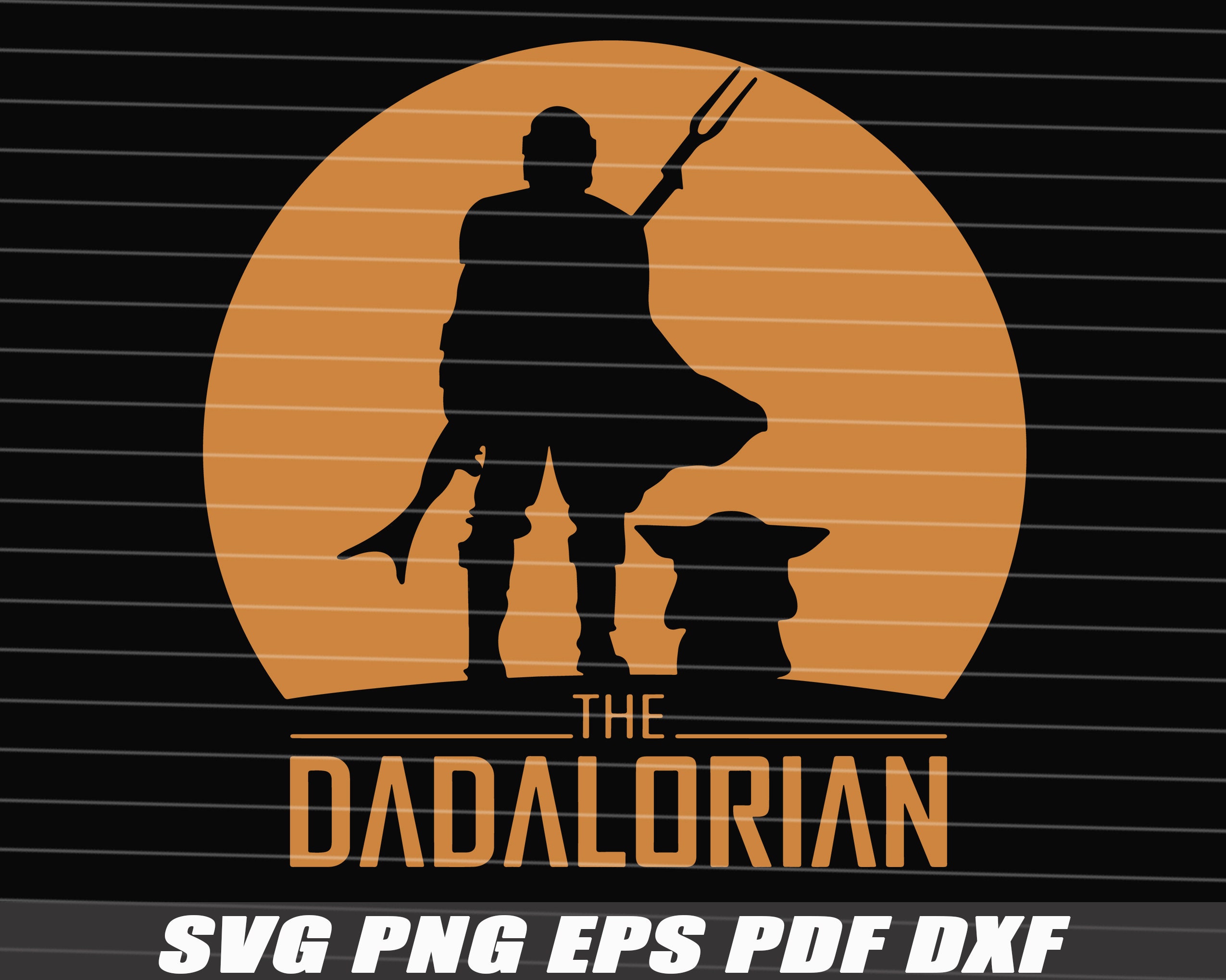 The Dadalorian SVG PNG/ Printable/ File for Cricut | Etsy