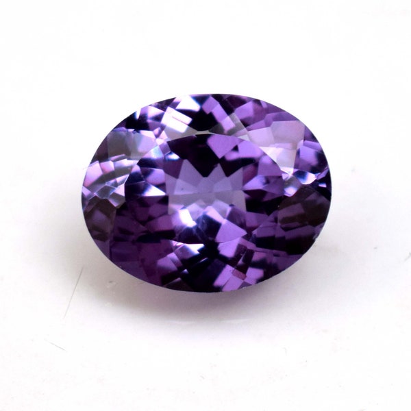 Natural Ceylon Purple Sapphire 4.65 Ct OVAL Cut Certified Loose Gemstone For Jewelry Use