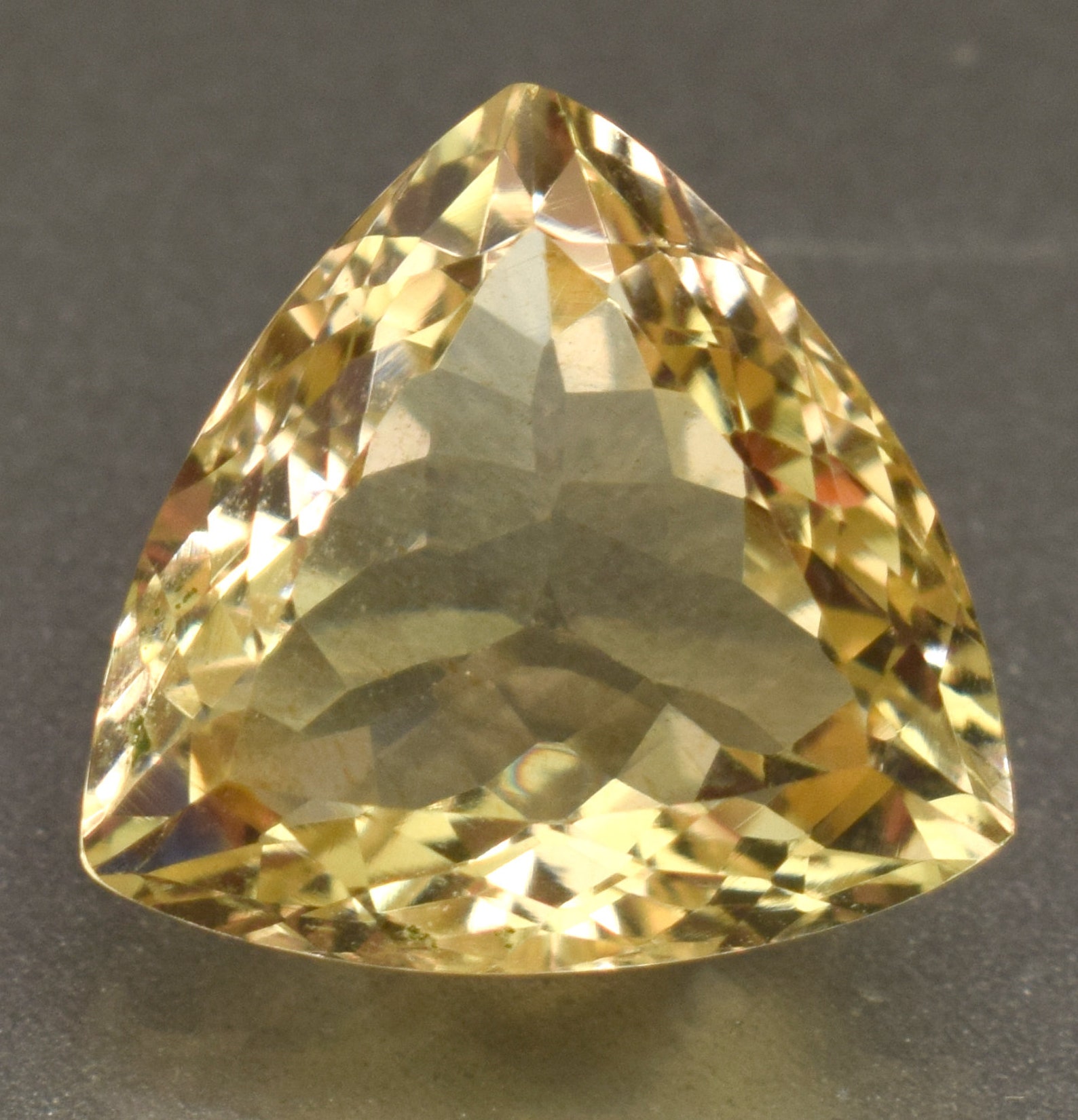 Natural Golden Yellow Citrine 11.10 Ct Trillion Cut Loose Etsy