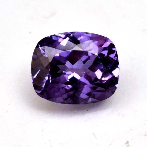 Natural Ceylon Purple Sapphire 6.80 Ct Cushion Cut Certified Loose Gemstone For Jewelry Use