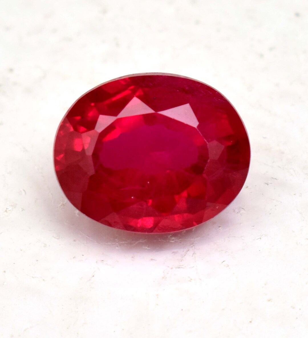 Blood Ruby Natural Pigeon Blood Mozambique Red Ruby Oval Cut 5.75 Ct Loose ...