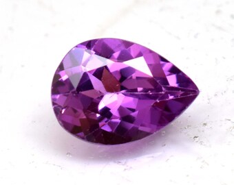 Natural Ceylon Purple Sapphire 3.50 Ct PEAR Cut Certified Loose Gemstone For Jewelry Use