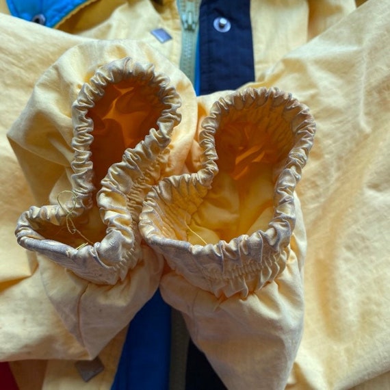 Vintage Obermeyer Sport Women's Diamond Color Block Yellow