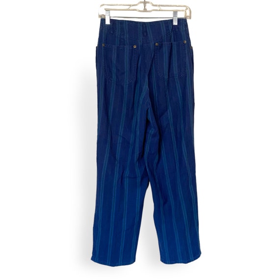 Vintage Liz Claiborne Lizwear Striped Blue Jeans … - image 2