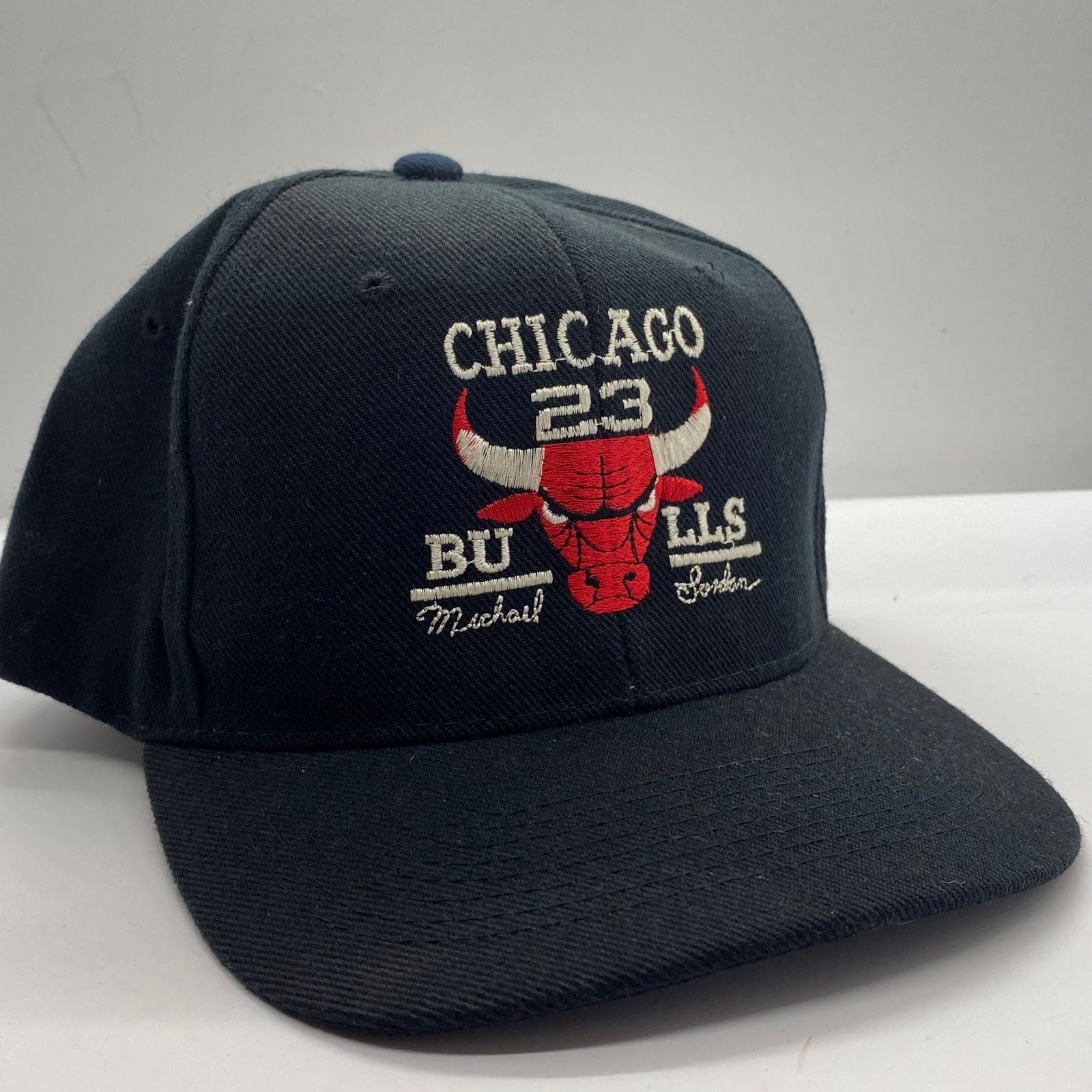 Rare Vintage Chicago Bulls 23 Michael Jordan NBA Embroidered
