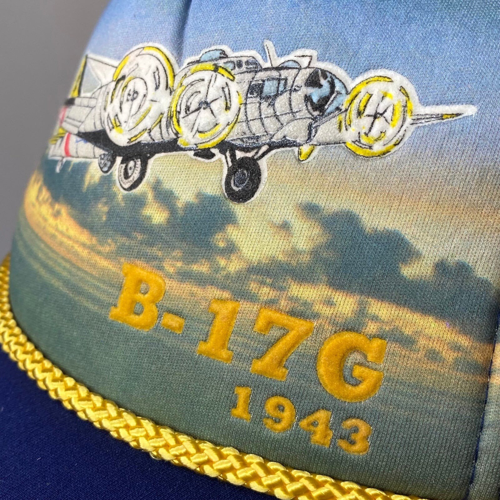 Epic Militaria B-17 Flying Fortress Baseball Cap - Olive Green, Adjustable, Embroidered - View #8