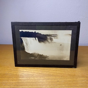 Vintage 1920s Niagara Falls Waterfall Real Photograph Souvenir 1929