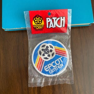 Vintage 80er Jahre Disney World EPCOT Center Souvenir Aufnäher NOS 1982