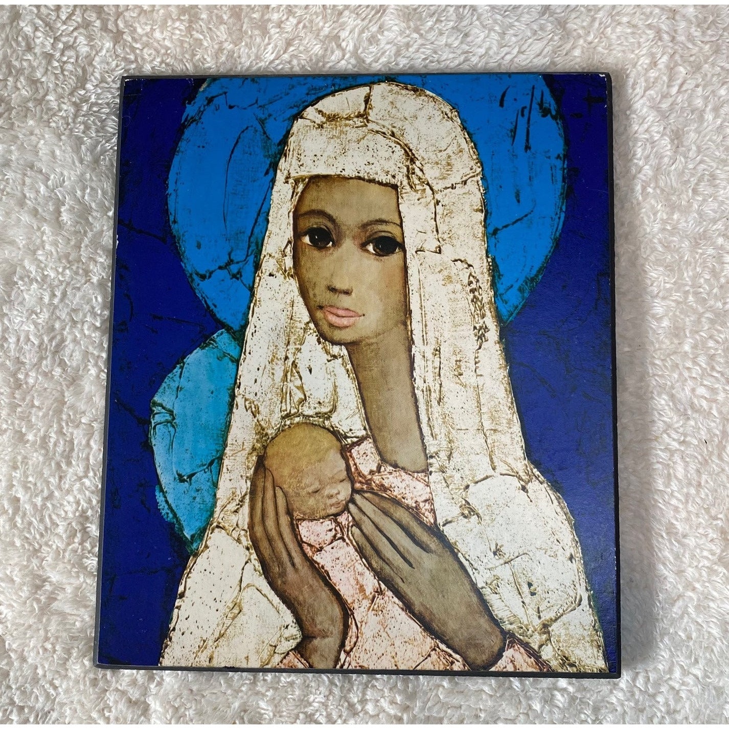 Vintage Jef Wauters "De Kleine Madonna" Art Print - Athena Reproductions England