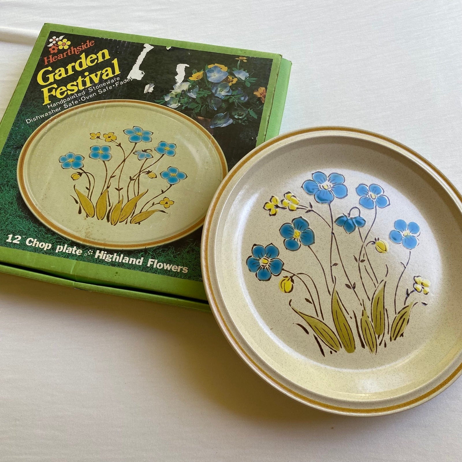 Chop Plate Hearthside Garden Festival Plates Salad Plates