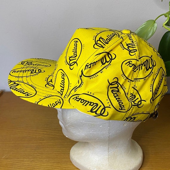 Vintage Mallory Logo Leather Western Buckle Strapback… Gem