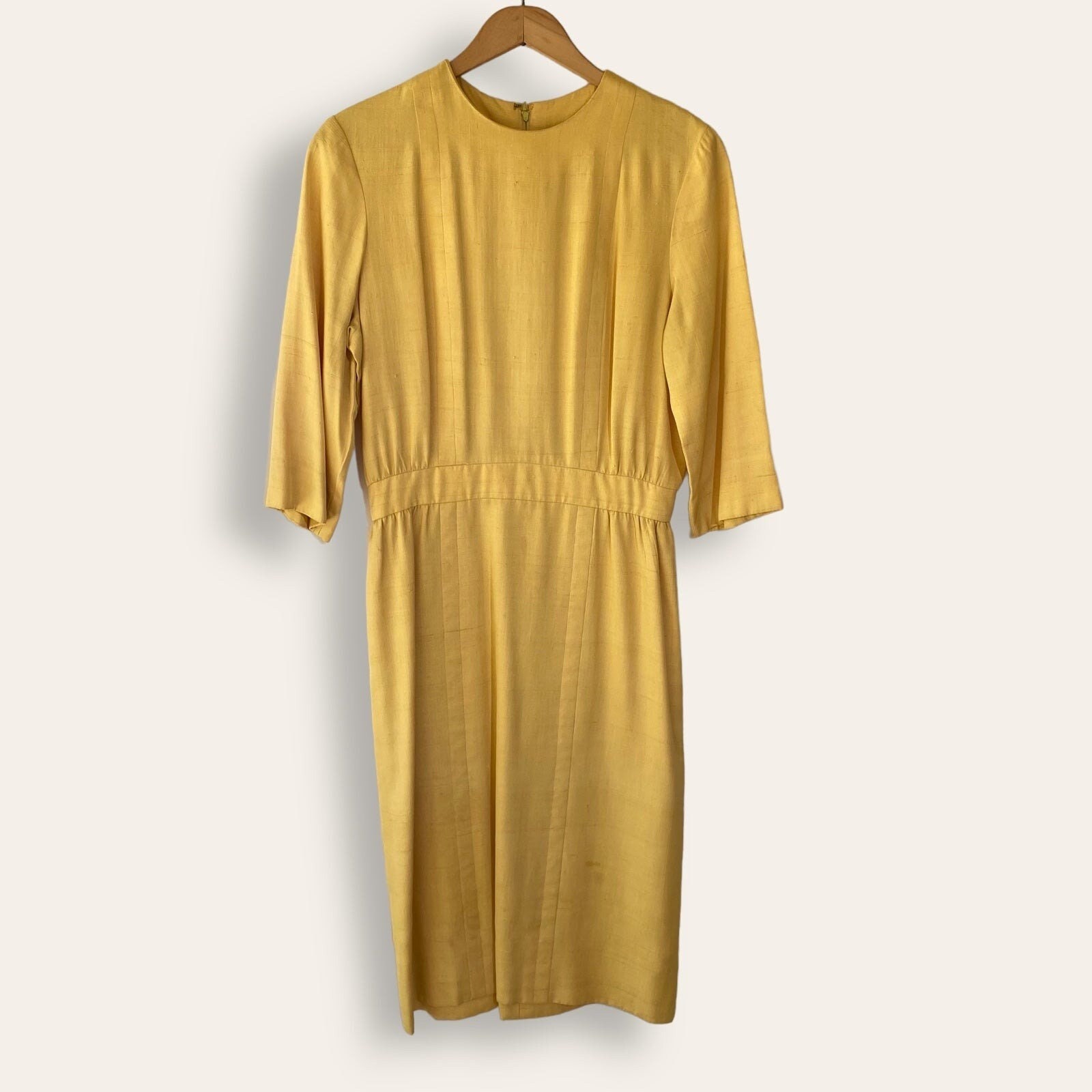 double lined dress Good Impression Double Twist Midi Dress Navy main image 0