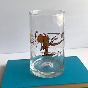Vintage Arbys BC Ice Age Anteater Collector Series Zot Comic Drinking Glass 1981