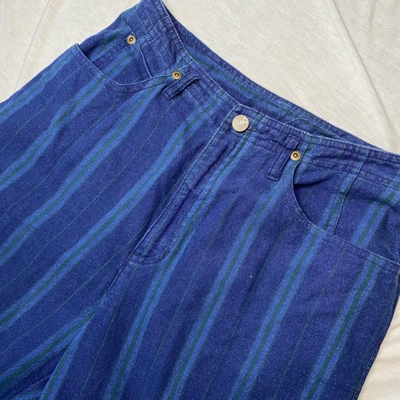 Vintage Liz Claiborne Lizwear Striped Blue Jeans … - image 3