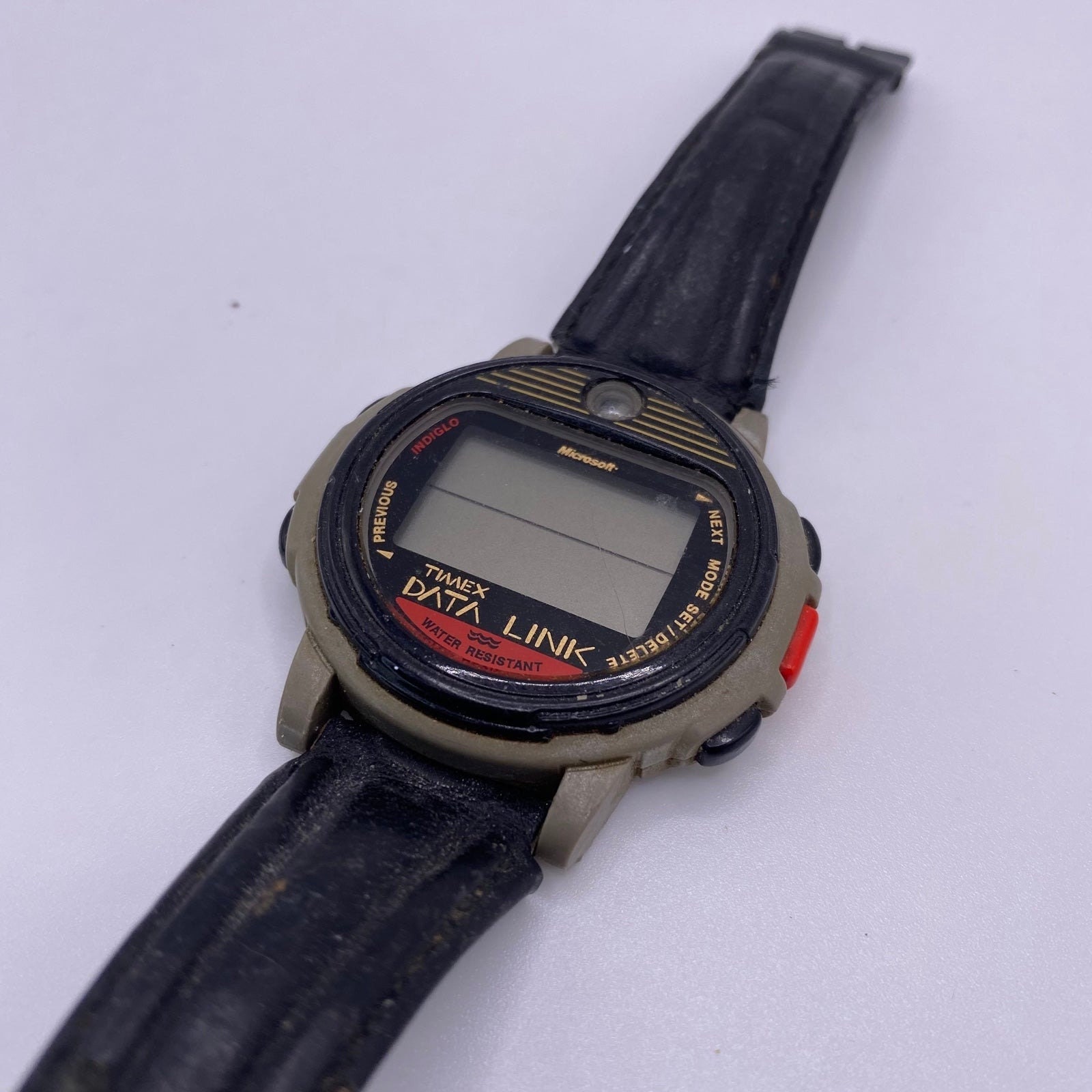 Vintage 90s Timex Microsoft Data Link 150 Digital Watch Vintage 90s Timex Microsoft Data Link 150 Digital Watch
