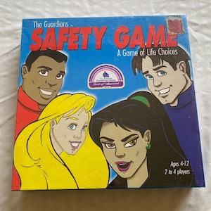 Vintage 90&#39;s The Guardians Safety Game &quot;A Game Of Life Choices&quot; Board Game 1999 SEALED
