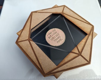 D20 enkelpolige displaydoos