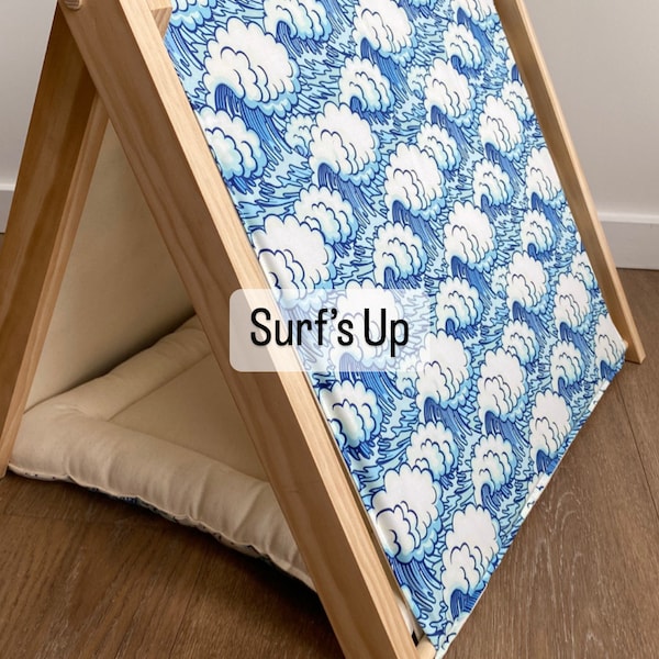 Small Pet Teepee Tunnel - Surfs Up