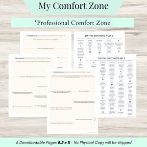 Professionelles Comfort Zone Workbook