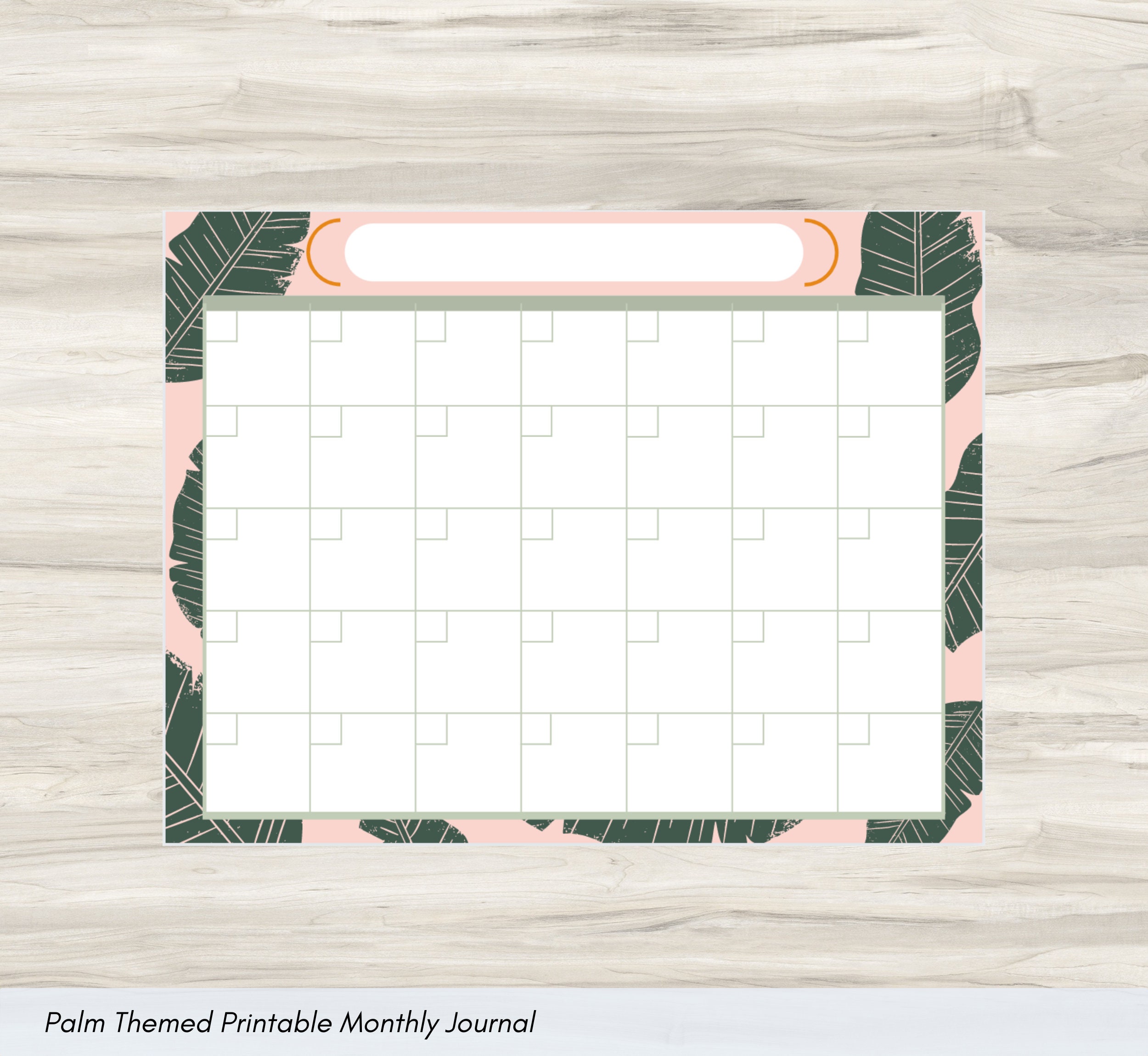Printable Calendar Pages Themed Calendar Calendar Printable | Etsy