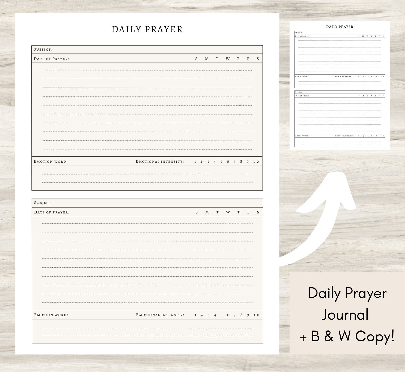 Prayer Journal Planner Prayer Journal Template Group Bible Etsy
