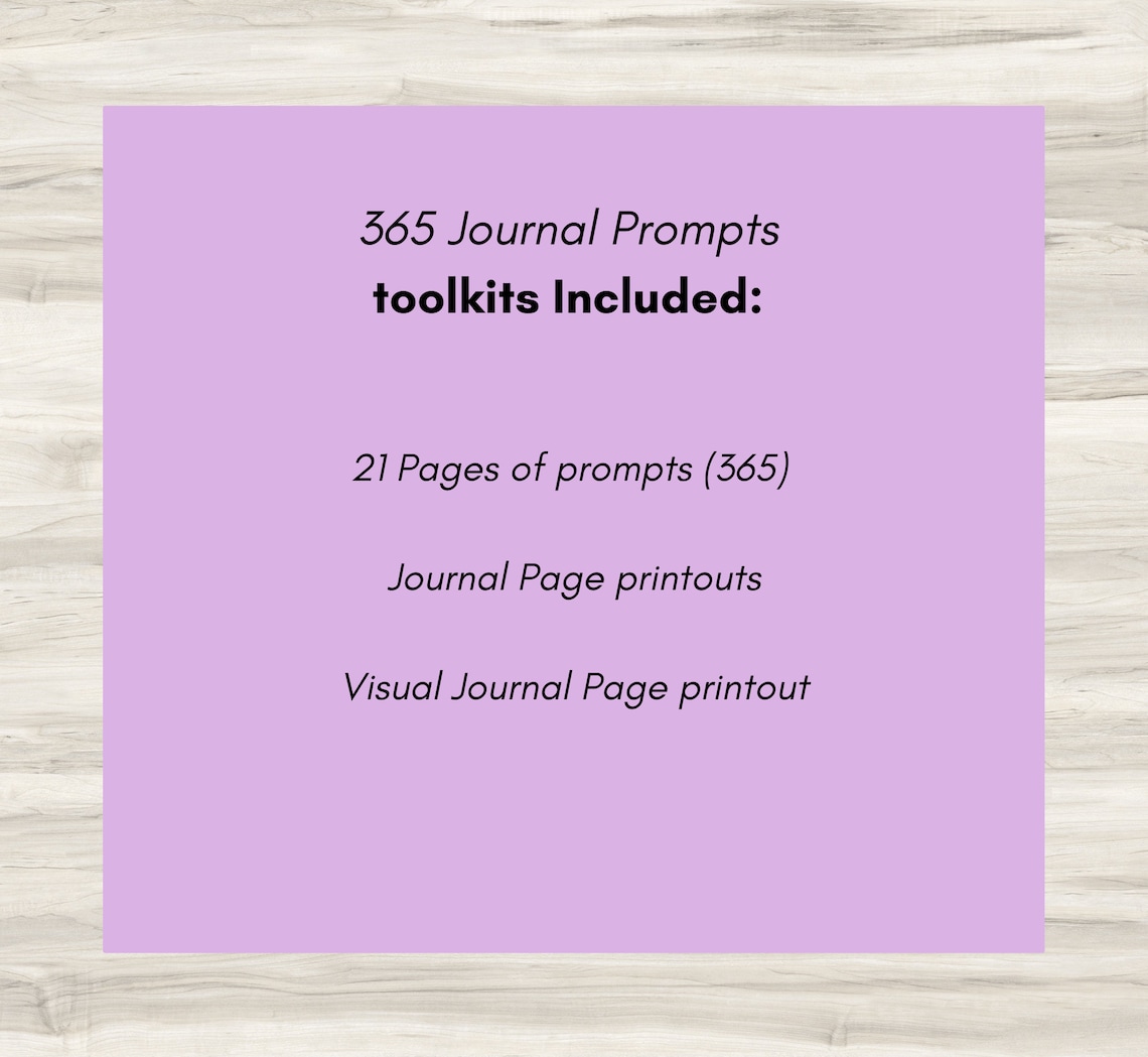 365 Journal Prompts Mental Health Journal Self Care ...