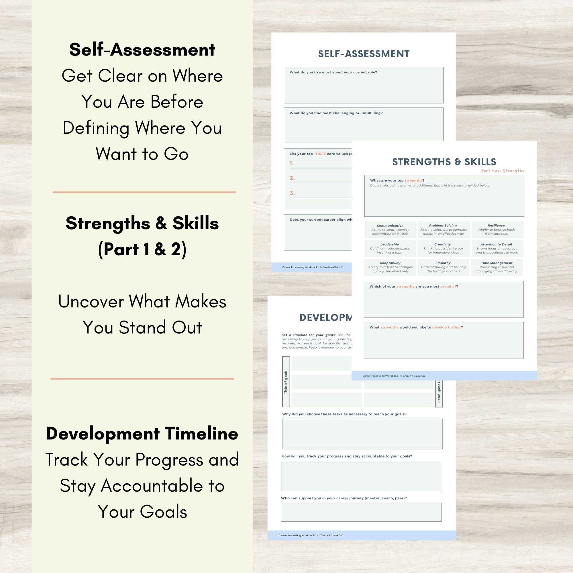 Career Processing Workbook, Resume Builder, Cover Letter, Job Searching ...