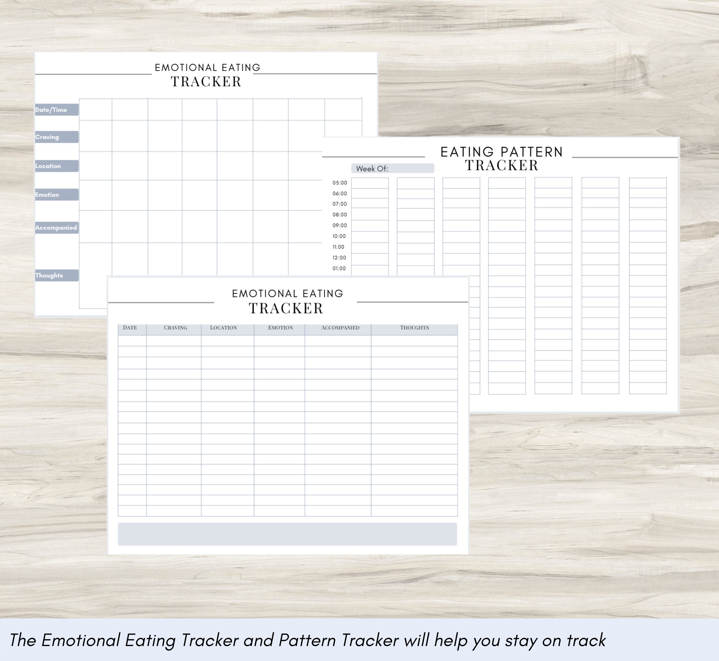 Fitness and Health Journal Printable Fitness Journal | Etsy