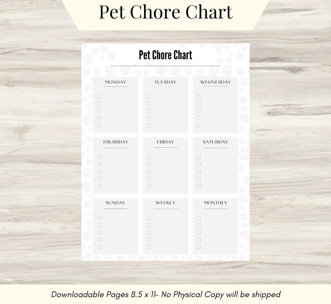 pet-chore-chart-pet-chore-tracker-pet-chore-chart-printable-pet