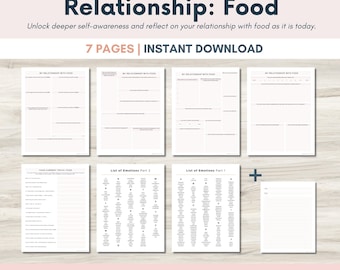 My Relationship With Food, Processing Food, Therapy Tools, Mental Health Worksheet, Eating Behavior, Eating Habits, Food Freedom, Sustenance