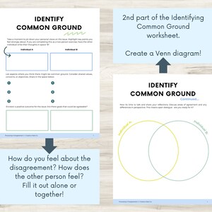 Processing Disagreements, Conflict Therapy, Anger Processing, Dispute Journal, Psychology Tools, Setting Boundaries, Mental Health Tools image 5