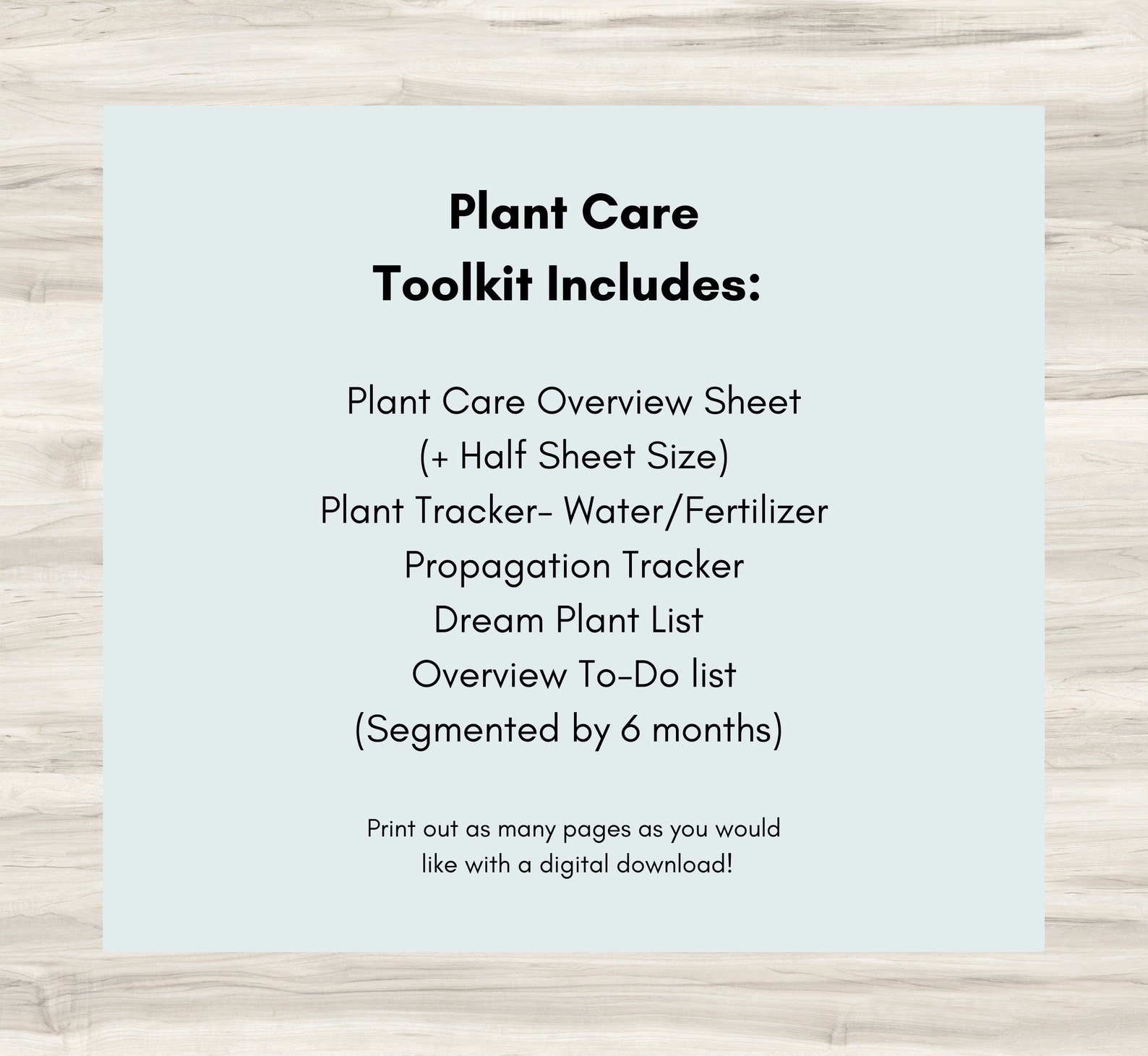House Plant Journal Printable Plant Caretaker Log Indoor - Etsy