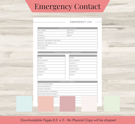 List for sale emergency kit