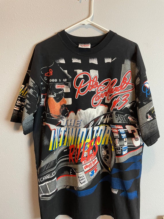 Vintage 90’s Dale Earnhardt all over print nascar