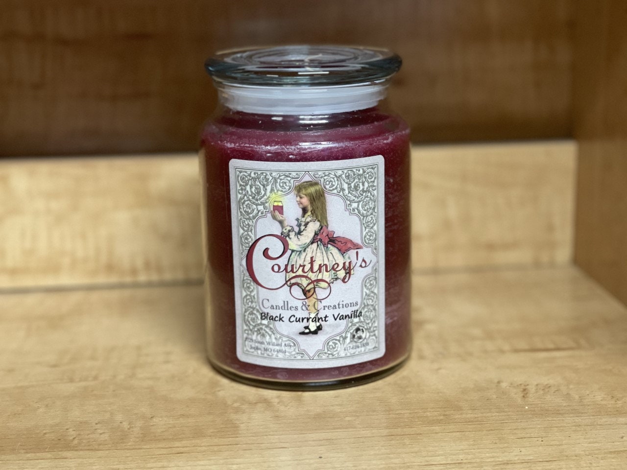 Black Currant Vanilla 26 Oz Maximum Scented Jar Candle Etsy