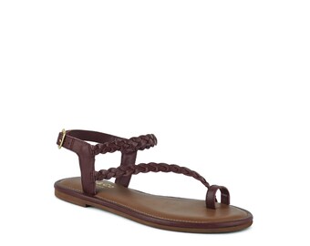 RAG & CO: STALLONE Braided Flat Sandals