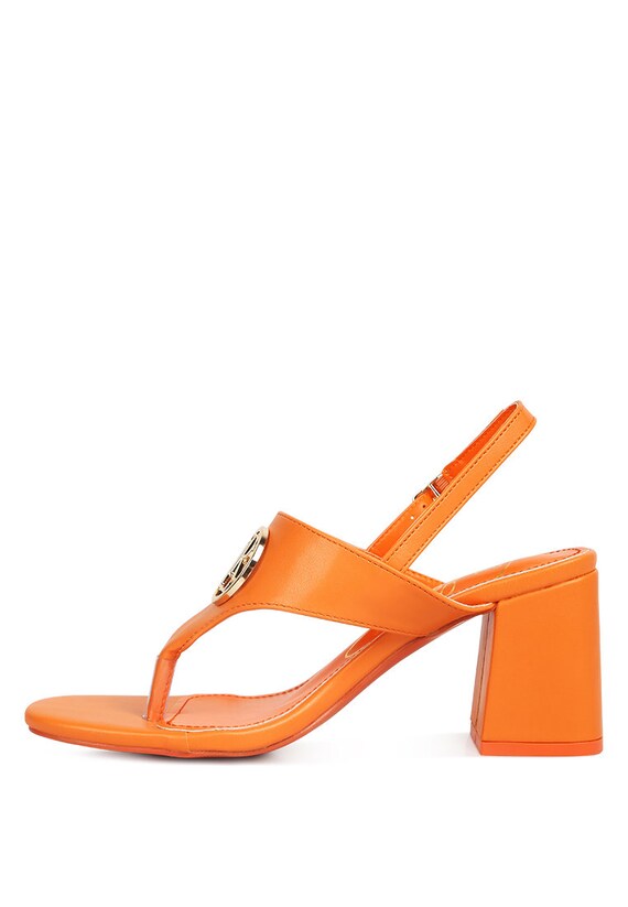 London thong block heel sandals sales