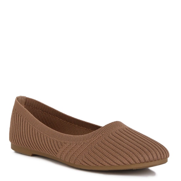 LONDON RAG: Ammie Solid Casual Ballet Flats