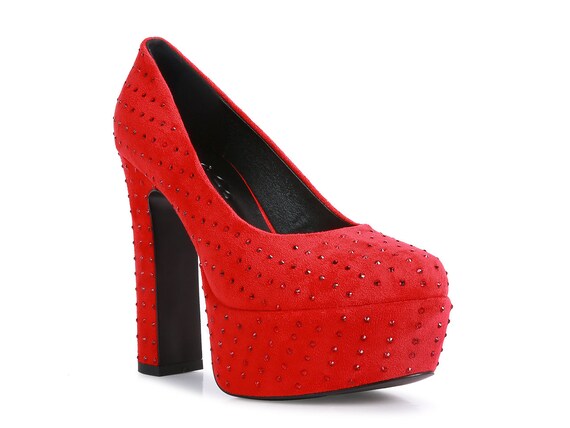 RAG CO escarpins POPPINS plateforme et talon compens en