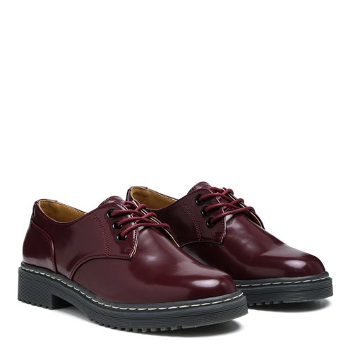 London Rag: SHANKS OXFORD shops Patent Pu shoes