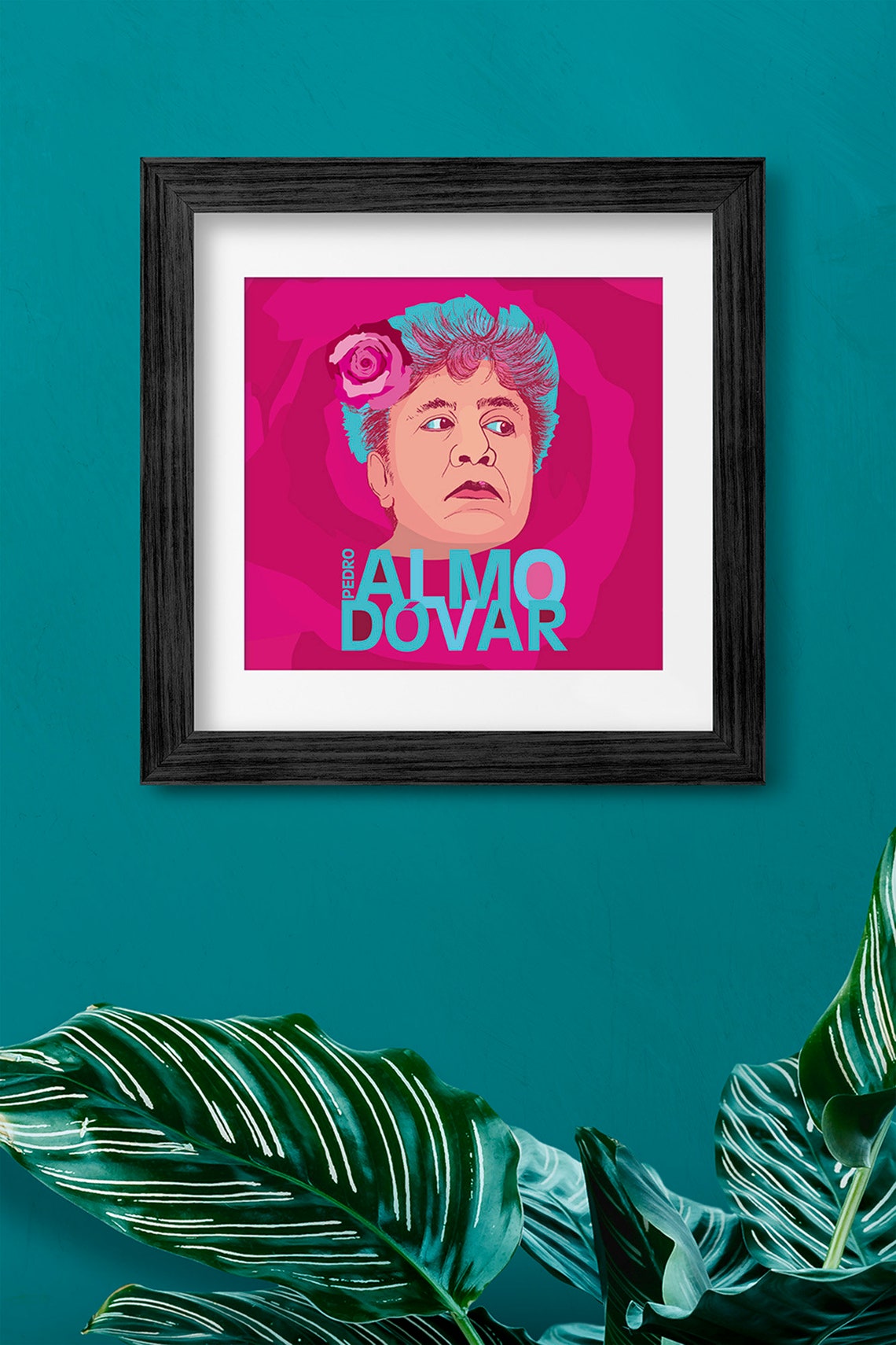 Pedro Almodovar Poster, Almodovar Art Print, Pedro Almodovar Portrait