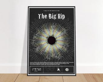 The Big Rip poster - existential wall art