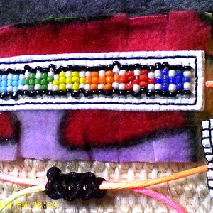 Beaded Autism Puzzle Band Bracelet