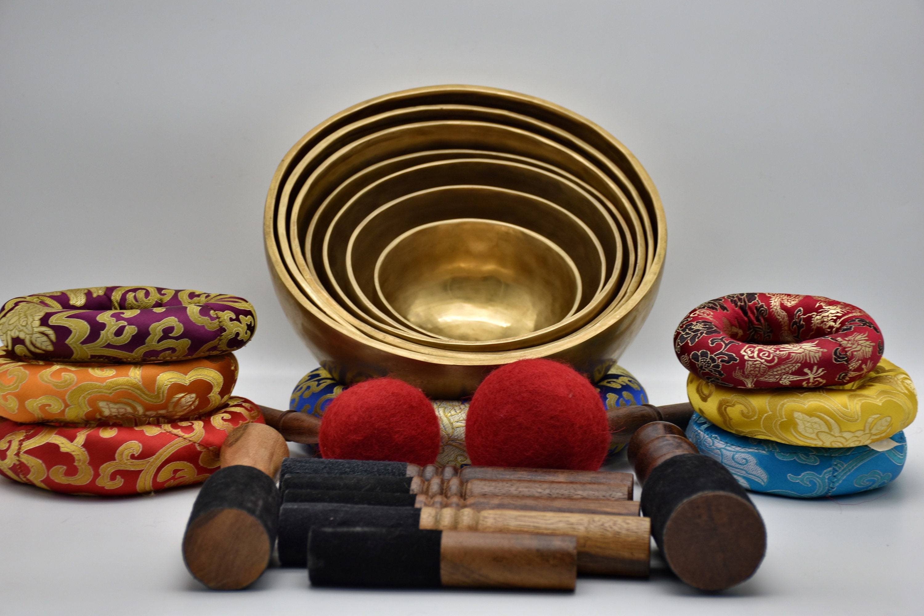 Accurate Chakra Notes Set of seven handmade Singing Bowl From Etsy