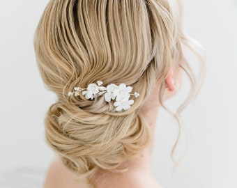 Hairpins in gold, rose & silver / hair accessories / bridal accessories / hair comb / bridal jewelry